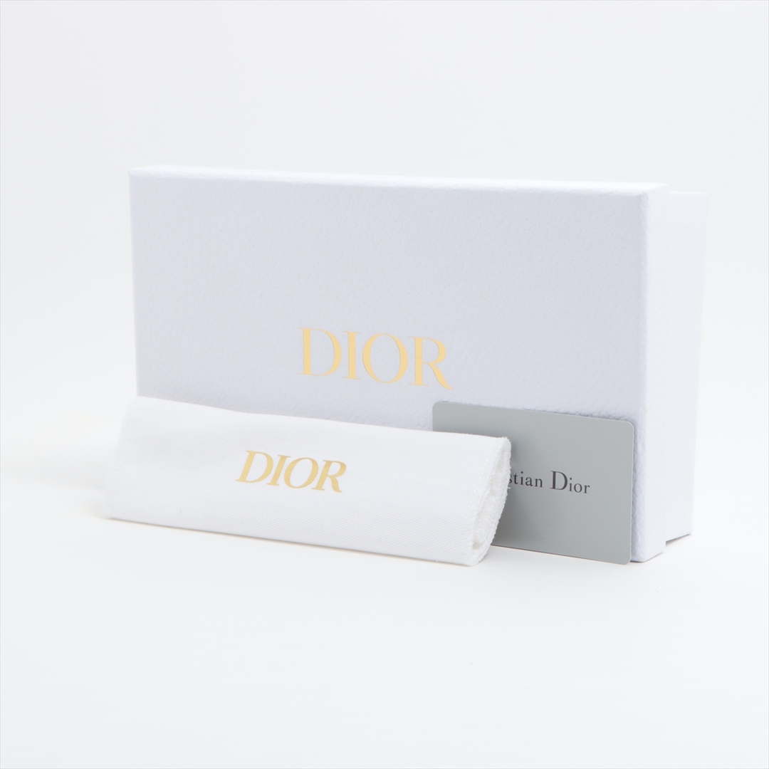 Dior(ディオール)のディオール レディディオール カナージュ レザー  ブラック レディース レディースのファッション小物(コインケース)の商品写真