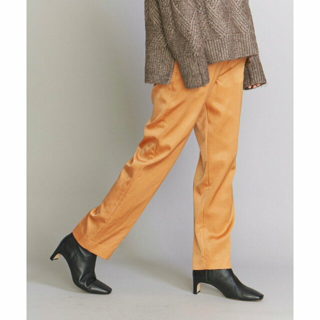 BEAUTY&YOUTH UNITED ARROWS(ビューティアンドユースユナイテッドアローズ)の【ORANGE】【M】サテンドロースト パンツ/22FW -ウォッシャブル- レディースのパンツ(その他)の商品写真