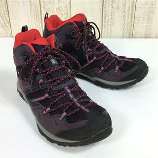 コロンビア(Columbia)のWOMENs 24.0cm  コロンビア セイバー 4 ミッド アウトドライ Saber IV Mid OutDry トレッキングシューズ COLUMBIA YL7463 パープル系(その他)