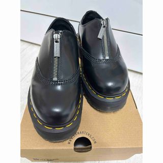 ドクターマーチン(Dr.Martens)のドクターマーチンAURIANIIQUAD ZIP SHOE ジップレザーシューズ(ローファー/革靴)