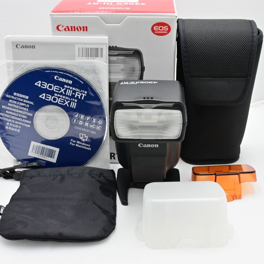 Canon スピードライト 430EX Ⅲ-RT光学