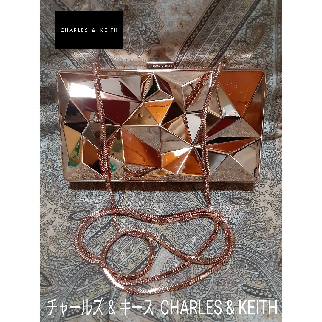 レディースCHARLES & KEITH 2way/ショルダーバッグ/クラッチバッグ