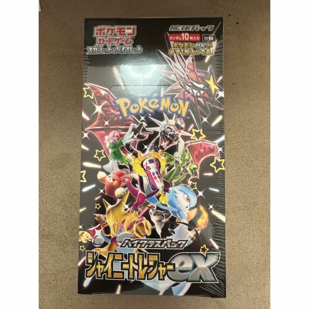ポケモン - 【新品未開封】ポケカ　シャイニートレジャーex 1BOX シュリンク付き