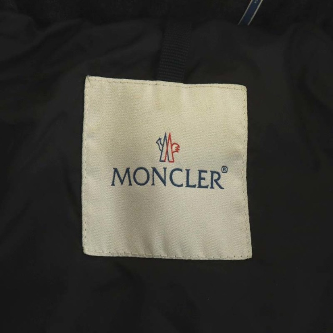 MONCLER(モンクレール)のモンクレール ARBOUSIER ダウンジャケット ウール アウター 1 M 黒 レディースのジャケット/アウター(ダウンジャケット)の商品写真