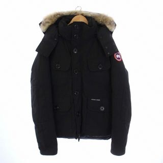 カナダグース(CANADA GOOSE)のCANADA GOOSE Russell Parka L 黒 2301JM(ダウンジャケット)