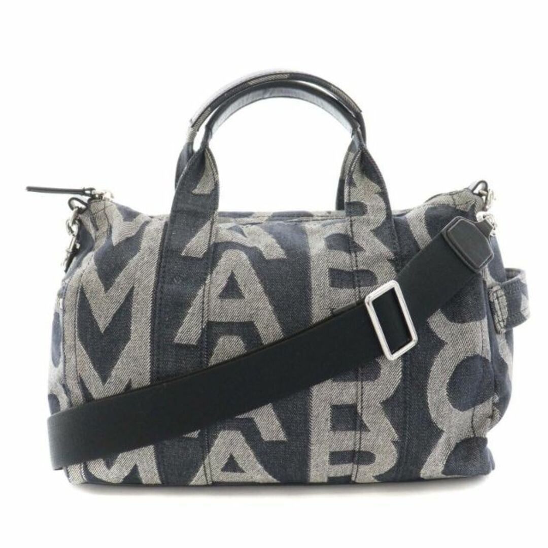 MARC JACOBS(マークジェイコブス)のマークジェイコブス ザモノグラムデニムダッフルバッグ ハンド ショルダー 紺 レディースのバッグ(ハンドバッグ)の商品写真