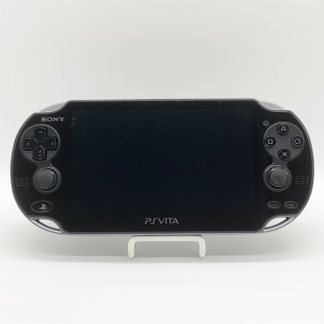 PlayStation Vita(プレイステーションヴィータ)の【動作品】PlayStation Vita PCH-1100 ブラック 本体 エンタメ/ホビーのゲームソフト/ゲーム機本体(携帯用ゲーム機本体)の商品写真