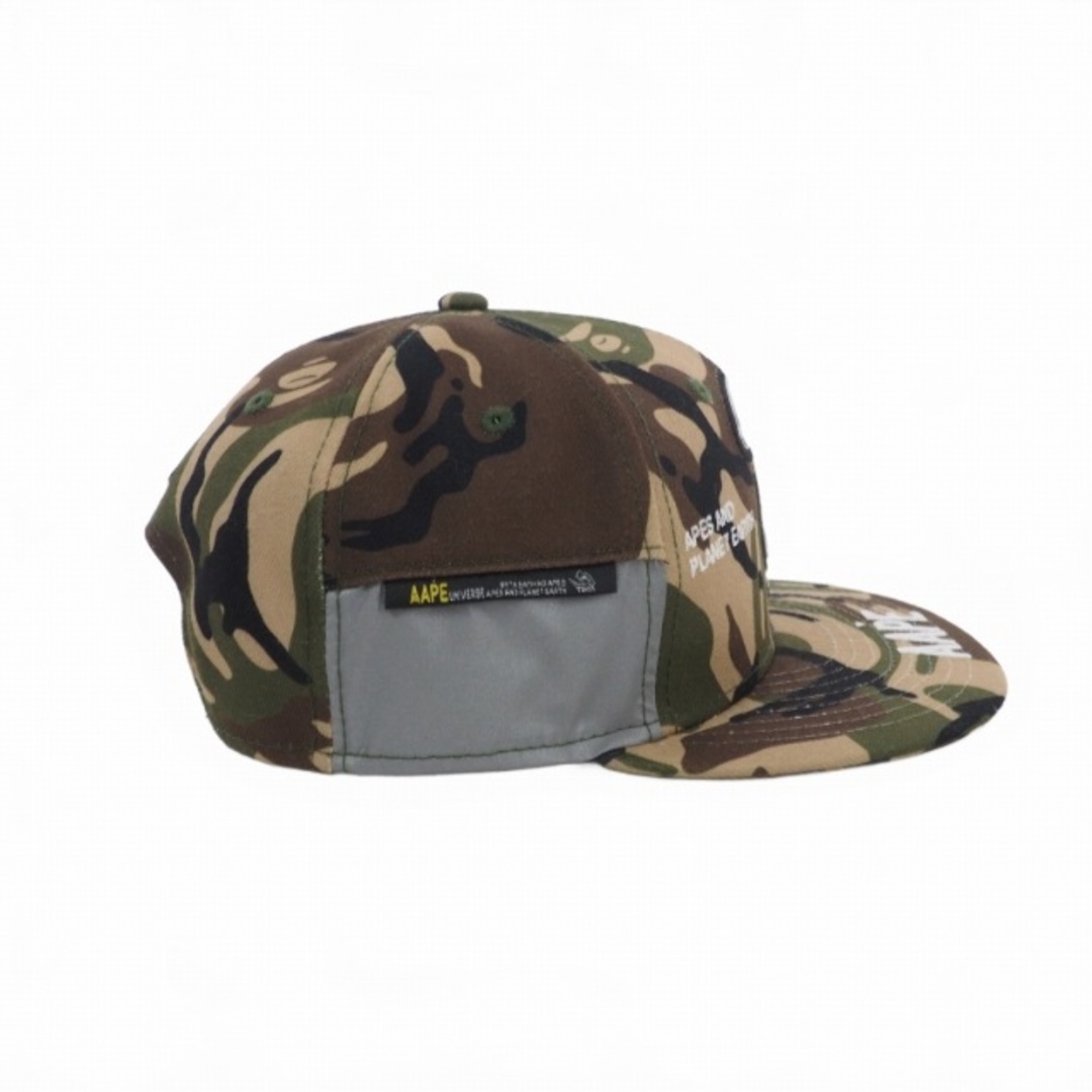 A BATHING APE(アベイシングエイプ)のアベイシングエイプ ニューエラ 9FIFTY キャップ カモ柄  F  メンズの帽子(その他)の商品写真