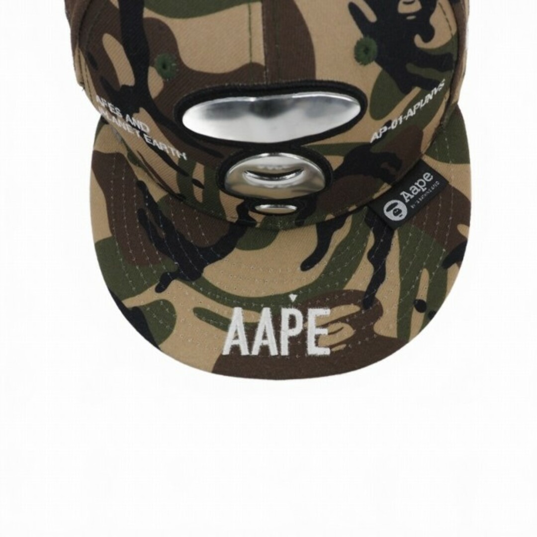 A BATHING APE(アベイシングエイプ)のアベイシングエイプ ニューエラ 9FIFTY キャップ カモ柄  F  メンズの帽子(その他)の商品写真