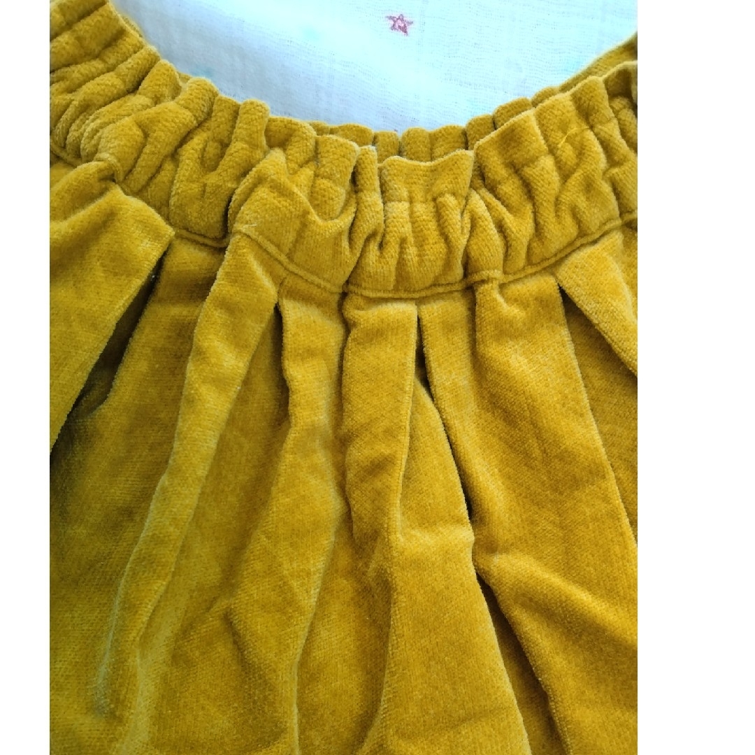 la poche biscuit(ラポシェビスキュイ)のラポシェビスキュイ　スカート　90 キッズ/ベビー/マタニティのキッズ服女の子用(90cm~)(スカート)の商品写真