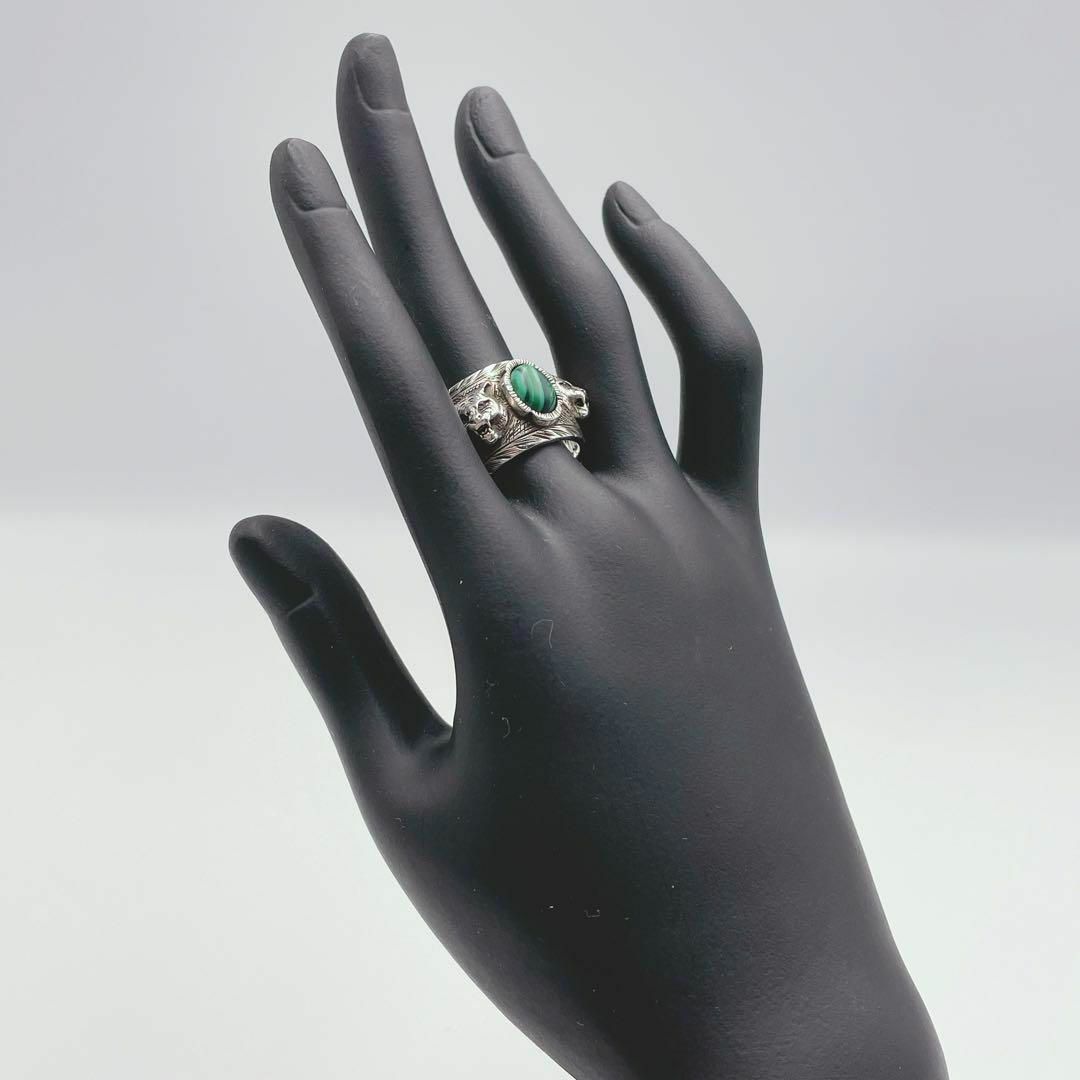 Gucci(グッチ)の✨極美品✨ GUCCI キャットヘッド リング ガーデン アラベスク アニマリエ メンズのアクセサリー(リング(指輪))の商品写真
