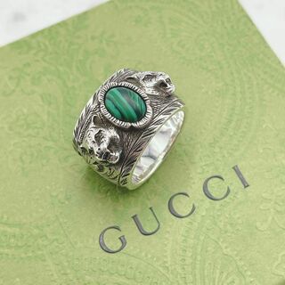グッチ(Gucci)の✨極美品✨ GUCCI キャットヘッド リング ガーデン アラベスク アニマリエ(リング(指輪))