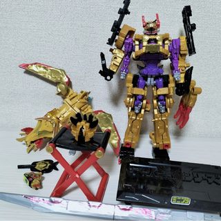 バンダイ(BANDAI)のミニプラ7つセット【暴太郎合体シリーズ02】虎龍攻神＆オミコシフェニックス(特撮)