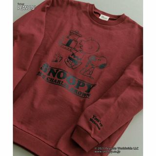 アーバンリサーチ(URBAN RESEARCH)の【BORDEAUX】『別注』PEANUTS*URBAN RESEARCH Charlie Brown crew-neck(スウェット)