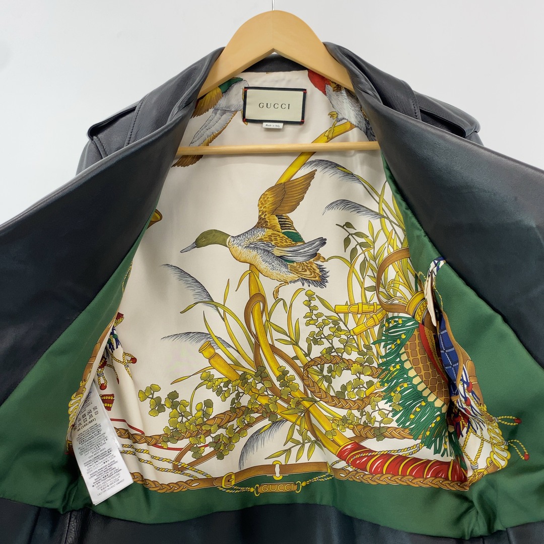 GUCCI - 【GUCCI グッチ】【ラムレザーダブルライダース GUCCI - 【GUCCI グッチ】【ラムレザーダブルライダース