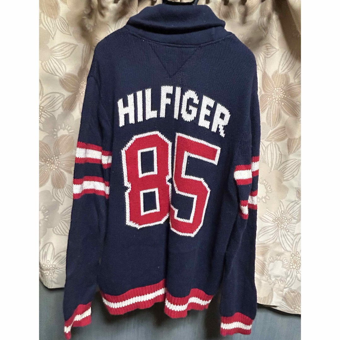 TOMMY HILFIGER(トミーヒルフィガー)のTOMMY H ILFIGER カーディガンX L 備品 メンズのトップス(カーディガン)の商品写真