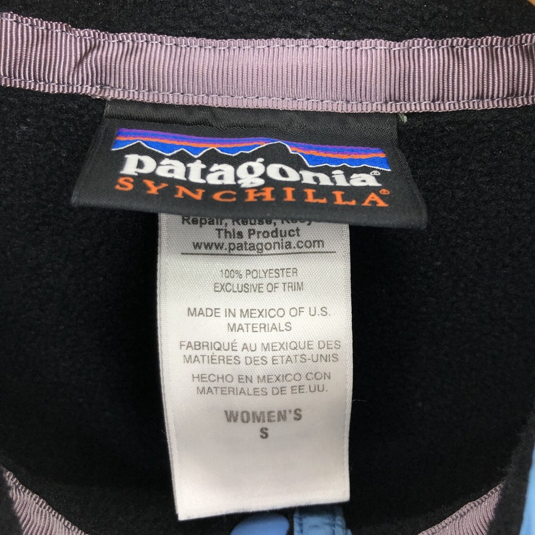 patagonia(パタゴニア)の古着 15年製 パタゴニア Patagonia シンチラスナップT 25455SP15 フリースプルオーバー レディースS /eaa397884 レディースのジャケット/アウター(その他)の商品写真