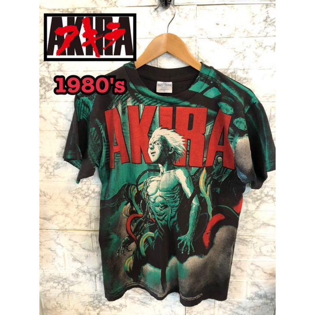 【即発】80s　AKIRA　アキラ　Tシャツ 　XL　BROCKUM　ブルッカムアメリカ製