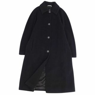 マックスマーラ(Max Mara)の美品 マックスマーラ Max Mara コート ロングコート ウール アウター レディース イタリア製 JI42 USA8 FB40 GB10(L相当) ブラック(その他)