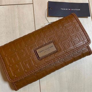 トミーヒルフィガー(TOMMY HILFIGER)のトミーヒルフィガー　長財布　ブラウン(長財布)