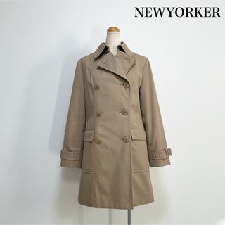 NEWYORKER - NEWYORKER ニューヨーカー トレンチコート ベージュ 上品