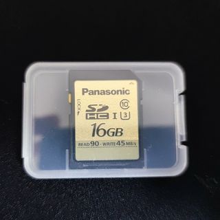 パナソニック(Panasonic)のPanasonic製 SDカード 16GB(PC周辺機器)