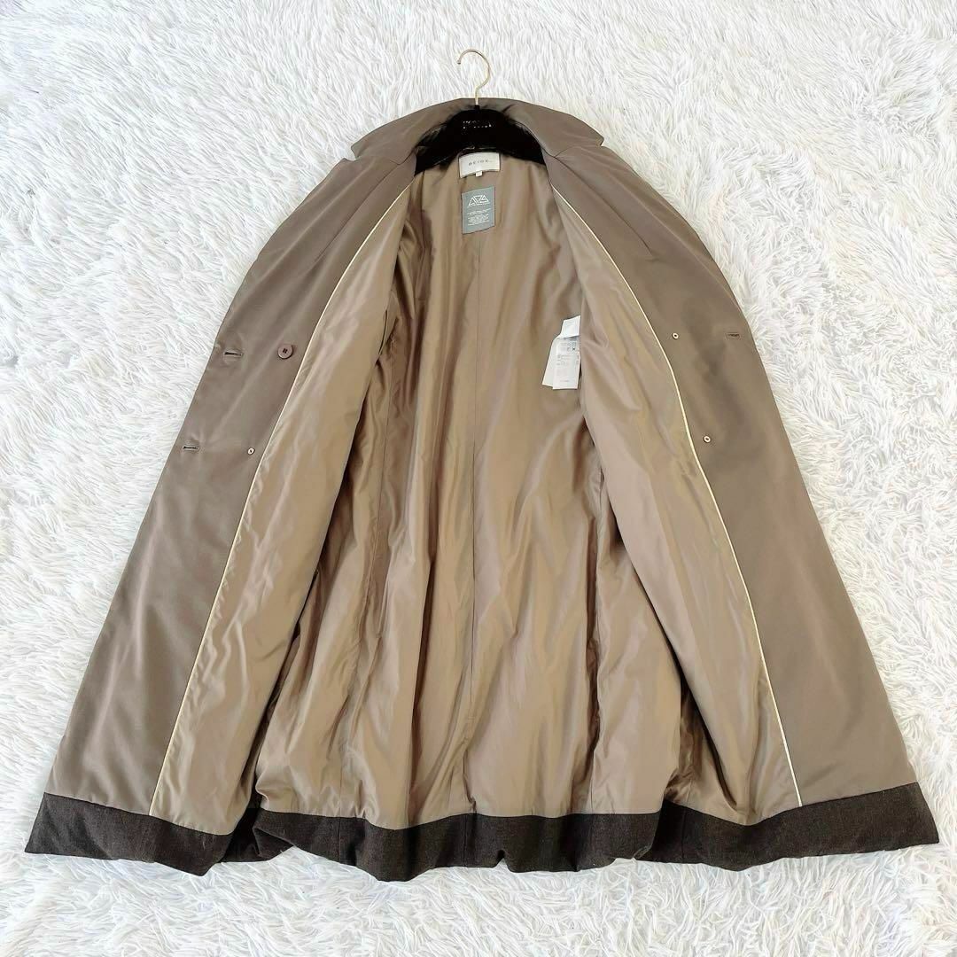 ジャケット/アウター美品☆BEIGE☆完売品 FARNEL ADSダウンコートダークブラウン系