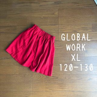 グローバルワーク(GLOBAL WORK)のグローバルワーク XL 120 130スカート レッド 赤(スカート)