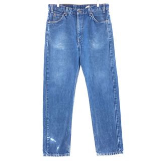 リーバイス(Levi's)の古着 90年代 リーバイス Levi's 505 REGULAR FIT STRAIGHT LEG テーパードデニムパンツ USA製 メンズw36 ヴィンテージ /eaa380026(デニム/ジーンズ)