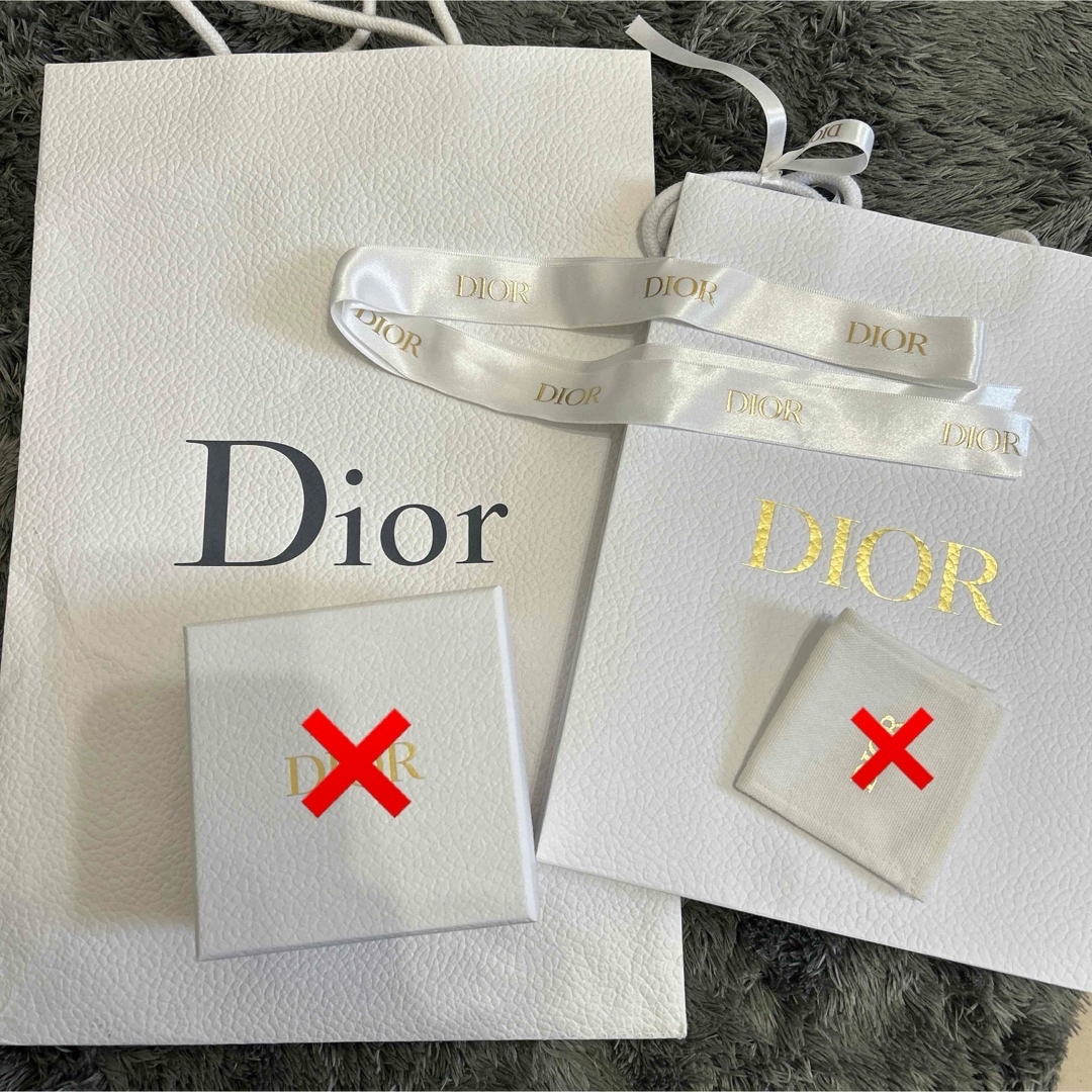 CHANEL(シャネル)のCHANEL DIOR ヴィトン　ショップ袋　空箱　リボン レディースのバッグ(ショップ袋)の商品写真