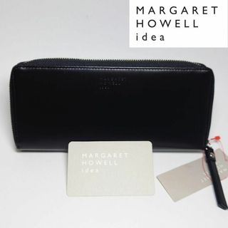 マーガレットハウエル(MARGARET HOWELL)の【新品タグ付き】マーガレットハウエルアイデア 長財布ロッテン ブラック(財布)