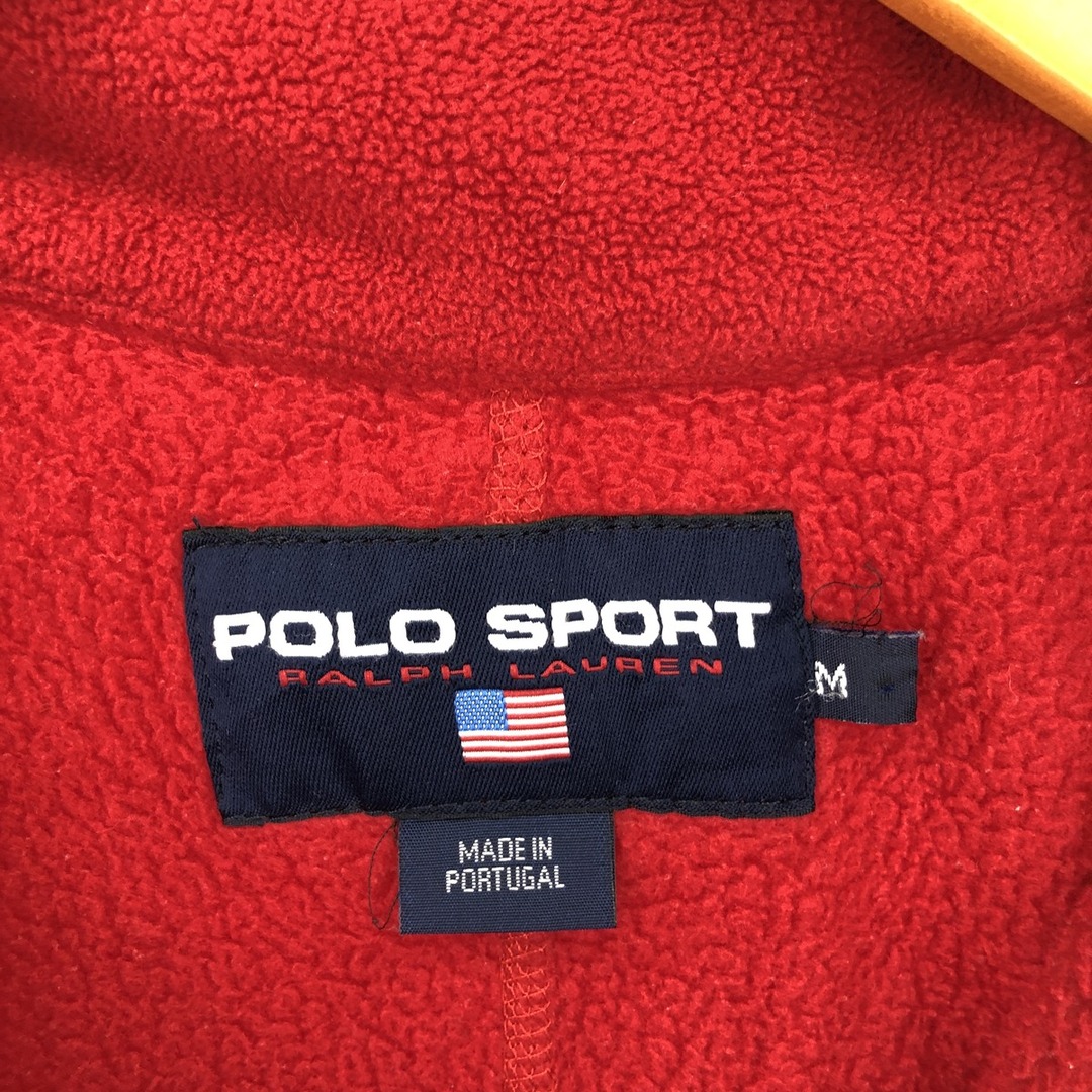 Ralph Lauren(ラルフローレン)の古着 ラルフローレン Ralph Lauren POLO SPORT ポロスポーツ フリースジャケット メンズM /eaa398325 メンズのジャケット/アウター(その他)の商品写真