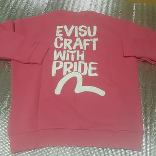 EVISU - ＊エヴィス ファイヤー 炎 カモメ スウェット トレーナー ロゴ