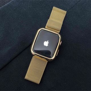 アップルウォッチ(Apple Watch)のApple Watch アップルウォッチ本体シャンパンピンク(腕時計)