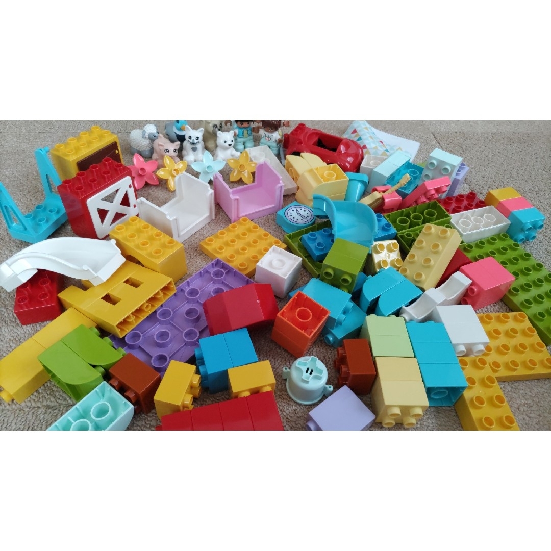 Lego(レゴ)のレゴ デュプロ たっぷり3種類セット エンタメ/ホビーのおもちゃ/ぬいぐるみ(その他)の商品写真