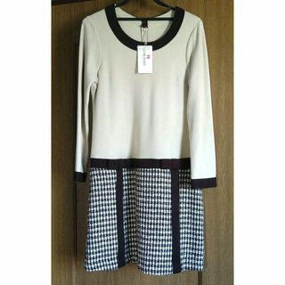 新品 ✿ ブリアージュ 秋色 花柄 カシュクールワンピース 13号 L