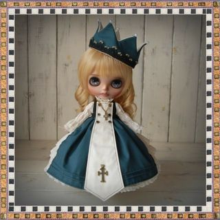 772 ブライス アウトフィット　セット ゴシッククラウン　Blythe of服(人形)