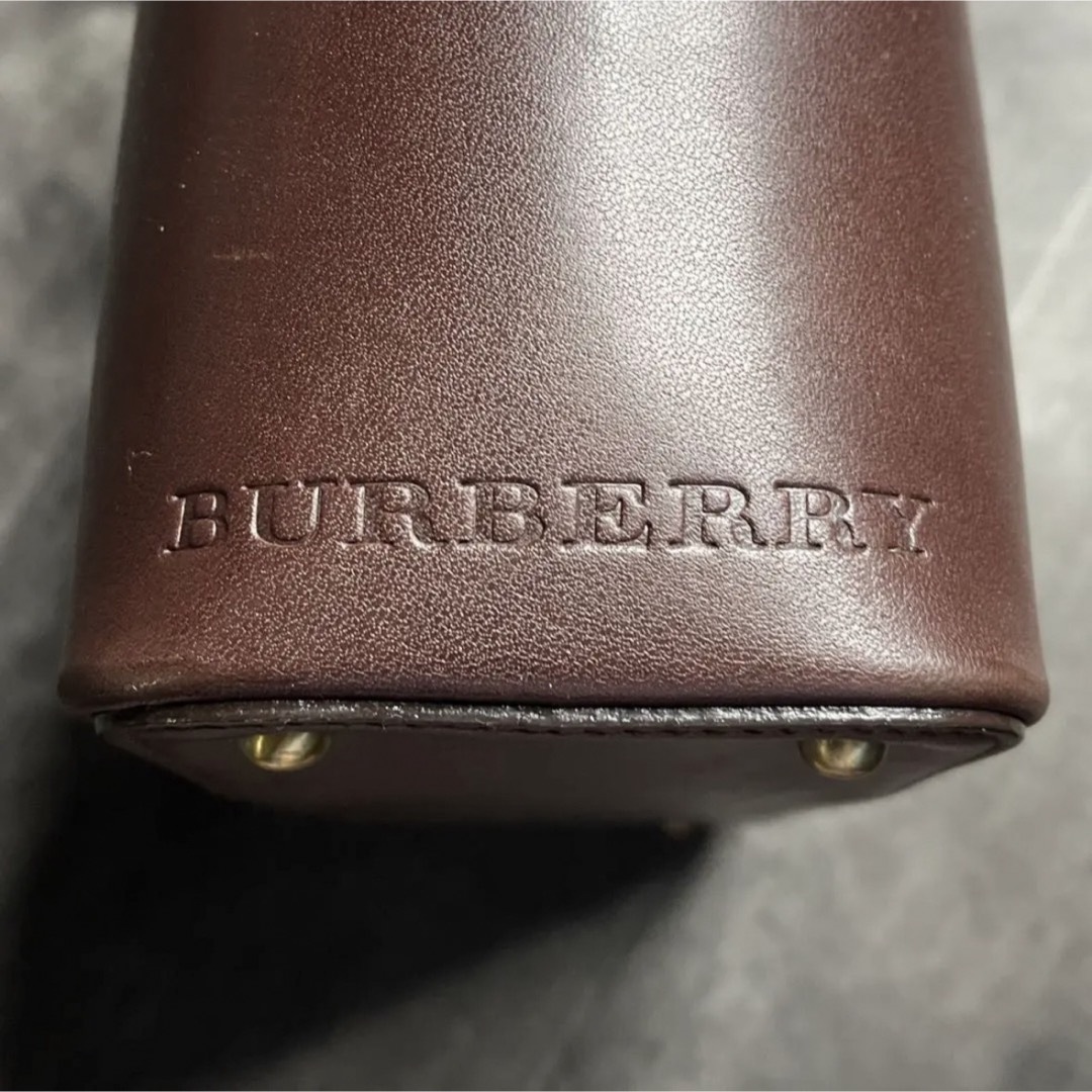 BURBERRY(バーバリー)のBURBERRY バーバリー ハンドバッグ ウール ノヴァチェック レディースのバッグ(ハンドバッグ)の商品写真