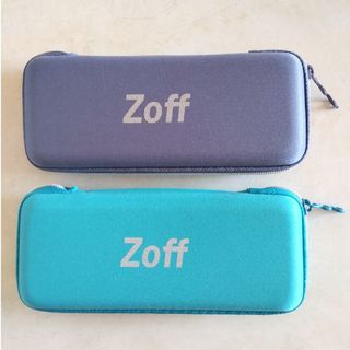 ゾフ(Zoff)のzoff メガネケース　2個セット（新品未使用(サングラス/メガネ)