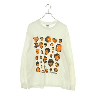 シュプリーム(Supreme)のシュプリーム  19AW  Faces L/S Tee フェイスプリント長袖カットソー メンズ L(Tシャツ/カットソー(七分/長袖))