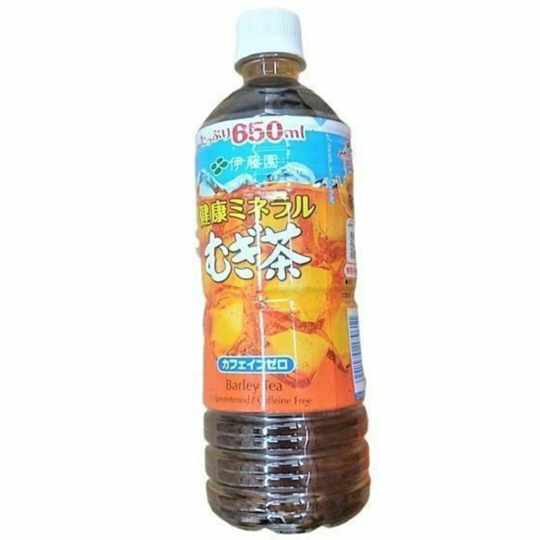 伊藤園 健康ミネラルむぎ茶 カフェインゼロ 650ml×24本 食品/飲料/酒の飲料(茶)の商品写真