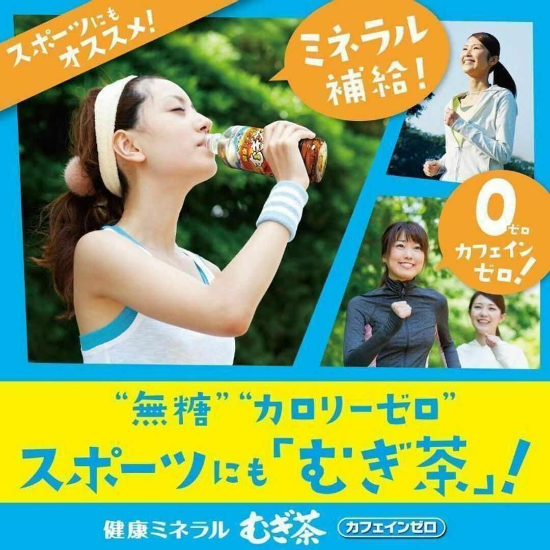 伊藤園 健康ミネラルむぎ茶 カフェインゼロ 650ml×24本 食品/飲料/酒の飲料(茶)の商品写真