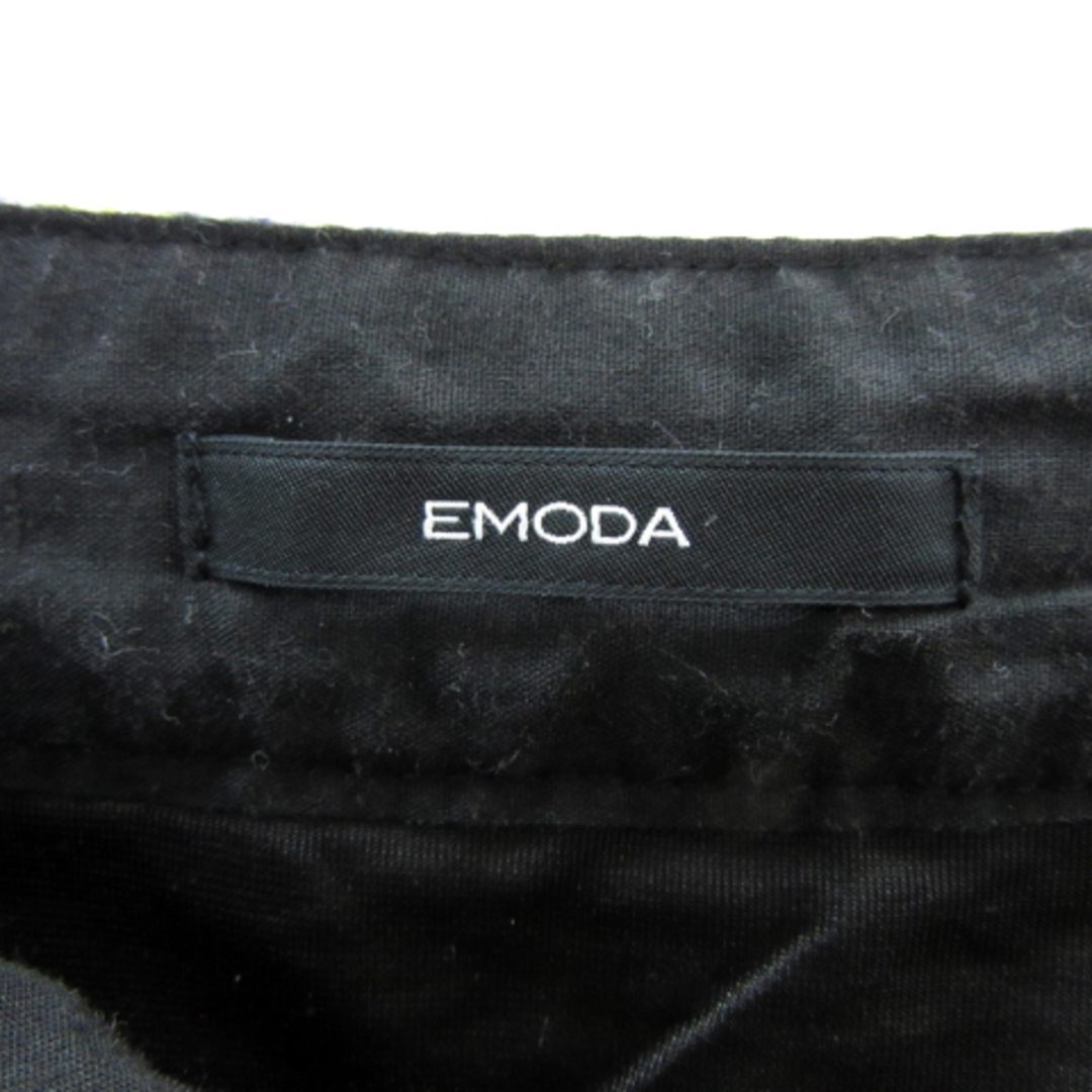 EMODA(エモダ)のエモダ  タイトスカート ニットスカート チェック柄 S マルチカラー 紫 レディースのスカート(ひざ丈スカート)の商品写真