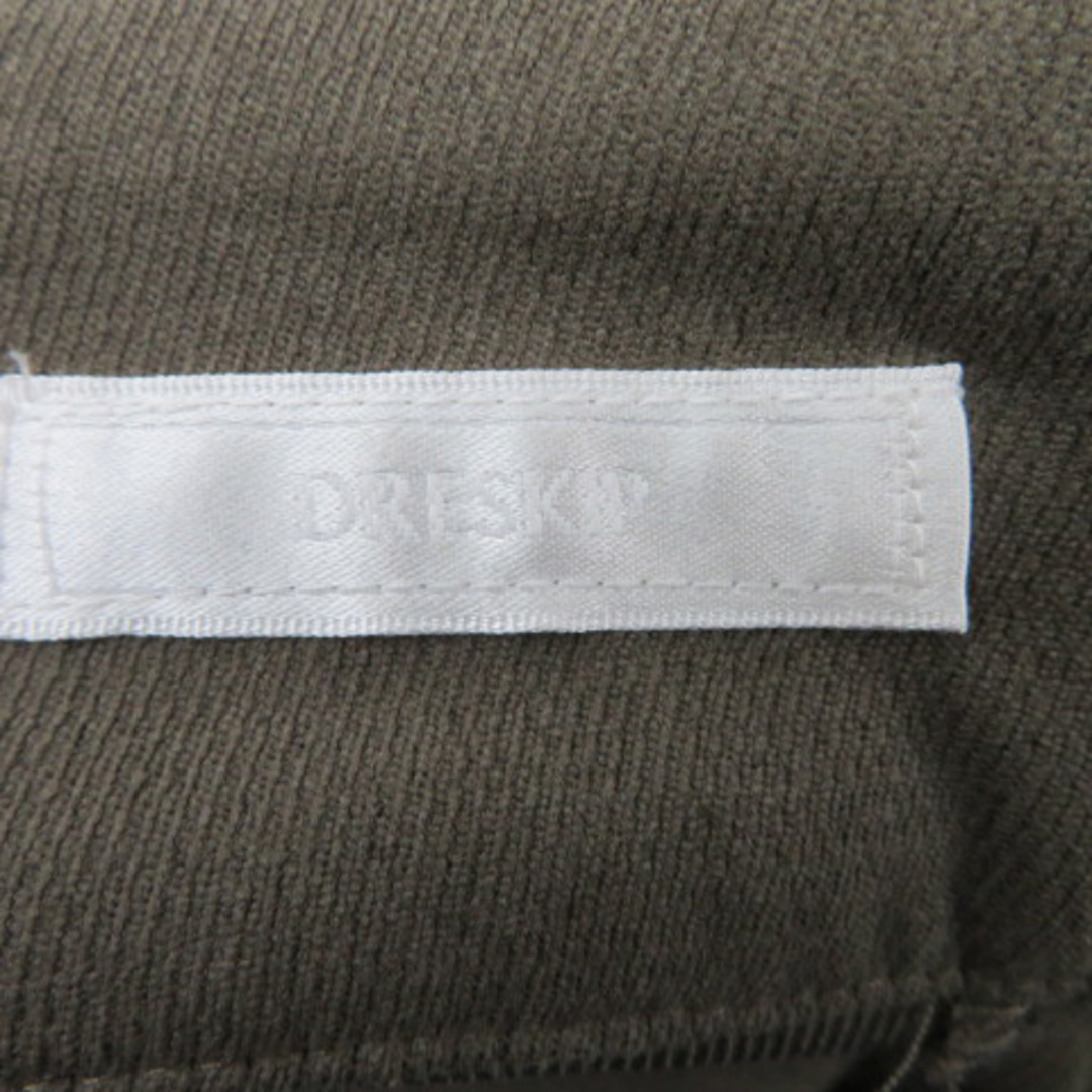 DRESKIP(ドレスキップ)のドレスキップ ジャンパースカート ワンピース ロング丈 マキシ丈 無地 M モカ レディースのワンピース(ロングワンピース/マキシワンピース)の商品写真