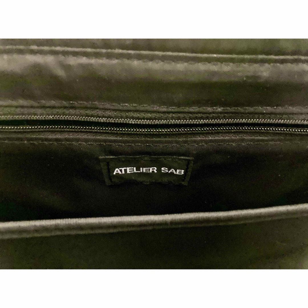 ATELIER SAB(アトリエサブ)のリクルート用　ATELIER SAB 黒　 メンズのバッグ(ビジネスバッグ)の商品写真