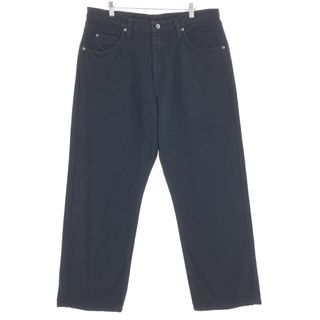 ラングラー(Wrangler)の古着 ラングラー Wrangler ブラックデニム テーパードデニムパンツ メンズw32 /taa002450(デニム/ジーンズ)