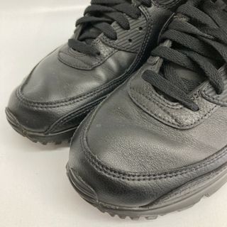 ★NIKE ナイキ CZ5594-001 AIR MAX 90 LEATHER エアマックス レザー スニーカー ブラック size26.5cm