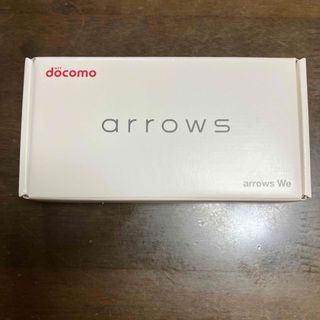 アローズ(arrows)のFUJITSU arrows We F-51B ホワイト(スマートフォン本体)