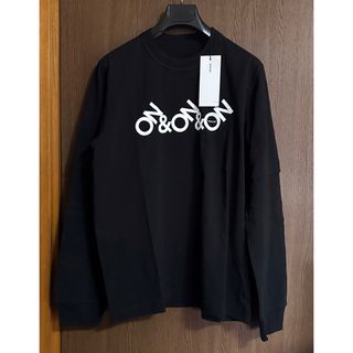 サカイ(sacai)の黒2新品 sacai サカイ ON & ON ロング Tシャツ ブラック メンズ(スウェット)