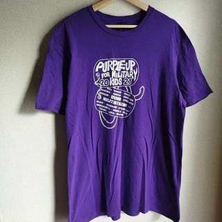 ディストリクト(District)のDISTRICT ディストリクト　Tシャツ　紫　2XLサイズ　PURPLE-UP(Tシャツ/カットソー(半袖/袖なし))